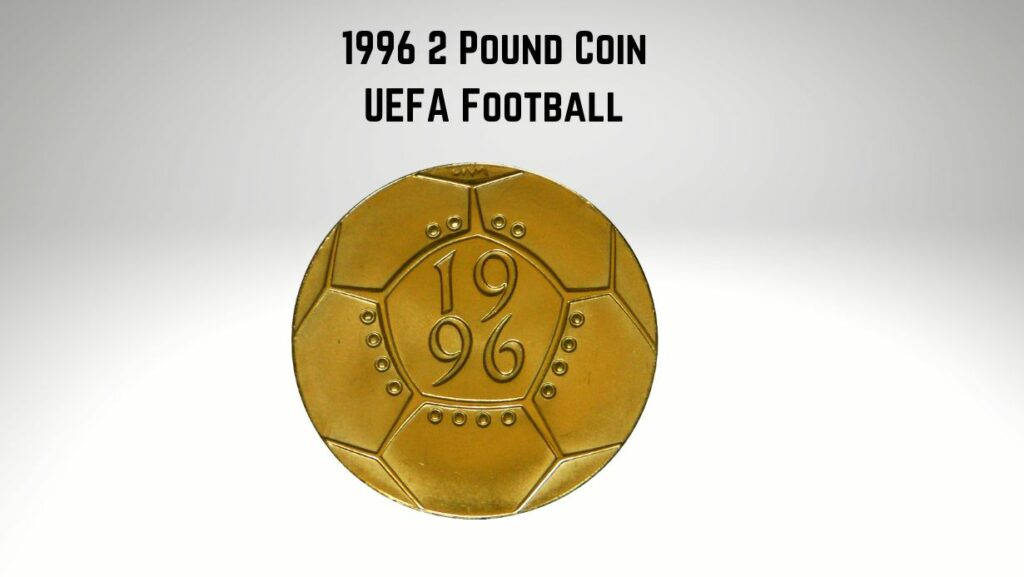 1996 celebration of football gold 2 coin