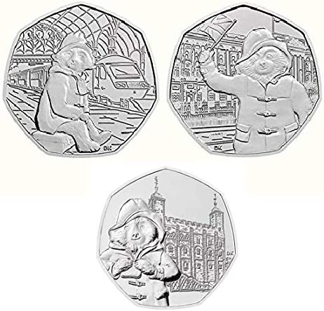 Paddington Bear 50p Coins